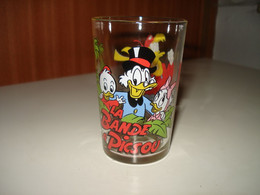 O7 ( 27 ) / Verre Moutarde Ducros Picsou " La Bande à Picsou "   - Disney - Verres