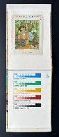 Suisse Schweiz Helvetia 1989 Mi. 1405 Pro Juventute Color Proof Amazing Helio Courvoisier SA - Andere & Zonder Classificatie