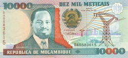 MOZAMBIQUE 10000 METICAIS 1991 P 137  UNC SC NUEVO - Moçambique