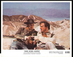 One Eyed Jacks-Marlon Brando-Karl Malden - 20 X 25 Cm - Colour - Movie Still- Western Paramount Release Technicolour - Photos