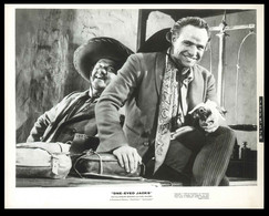 One Eyed Jacks-Marlon Brando-Karl Malden - 20 X 25 Cm - B&W - Movie Still- Western Paramount Release Technicolour - Foto