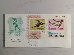 1964 FDC Olympische Spiele Tokio Japan - FDC