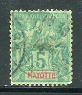 MAYOTTE- Y&T N°4- Oblitéré - Oblitérés