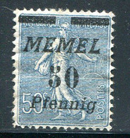 MEMEL- Y&T N°54- Neuf Avec Charnière * - Ongebruikt