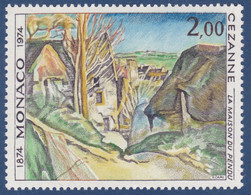 MONACO Peinture, Arts, Impressionistes. Yvert N°971 ** MNH. Cezanne La Maison Du Pendu - Impressionismus