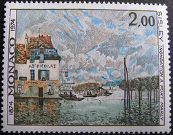 MONACO Peinture, Arts, Impressionistes. Yvert N°972 ** MNH. SISLEY - Impressionismus