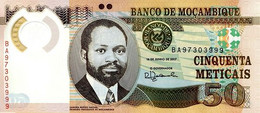 MOZAMBIQUE 50 METICAIS 2017 P 150b UNC SC NUEVO - Mozambique