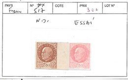 FRANCE NON DENTELE N° 517 ** ESSAI - 1941-1950