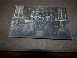 Carte Photo Farciennes Groupe D'élèves Ecole Communale Du Centre - Farciennes