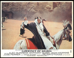 Movie Posters Lawrence Of Arabia 1962 Lobby Card   23 X 29 CM VERY FINE EXTREMELY RARE - Foto's