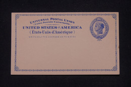 ETATS UNIS - Entier Postal Non Circulé  - L 139799 - ...-1900