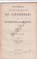Historie Op, Signorken,  Ommegang Der Reuzen, Mechelen ±1900 (W173) - Antique