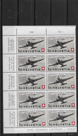 PM251/ Suisse PA 39 Bloc De 10 ** - Unused Stamps