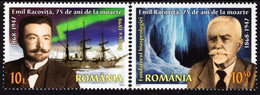 Romania - 2022 - Emil Racovita, Romanian Biospeleologist - 75 Years Since Death - Mint Stamp Set - Ongebruikt