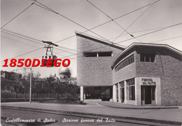 CASTELLAMMARE DI STABIA  - STAZIONE FUNIVIA DEL FAITO  F/GRANDE VIAGGIATA 1955 ANIMAZIONE - Castellammare Di Stabia