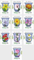 Romania - 2023 - Medicinal Plants - Mint Stamp Set - Ungebraucht