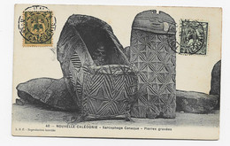 3740  Postal Nueva Caledonia, Nouvelle Caledonie , Sarcophage Canaque, 1012, Sarcófagos Canaco. - Covers & Documents