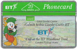 UK - BT - L&G - BTC-047 - Welsh Garden Festival - 224E - 20Units, 5.384ex, Used - BT Souvenir