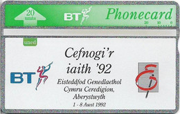 UK - BT - L&G - BTC-061 - Welsh Eisteddfod, Cefnogi'riath '92 - 227A - 20U, 7.094ex, Mint - BT Souvenir