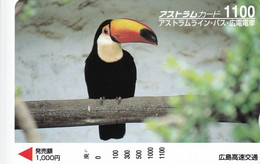 TARJETA DE JAPON DE UN TUCAN (BIRD-PAJARO)  (no Es Tarjeta Telefonica) - Otros & Sin Clasificación