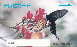 TARJETA DE JAPON DE UNA MARIPOSA (BUTTERFLY)  (no Es Tarjeta Telefonica) - Butterflies