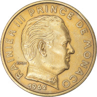 Monnaie, Monaco, Rainier III, 50 Centimes, 1962, TTB+, Bronze-Aluminium - 1960-2001 Nouveaux Francs