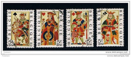 KAARTEN/CARTES - COB : 1695/8 - 1973 O - Oblitérés