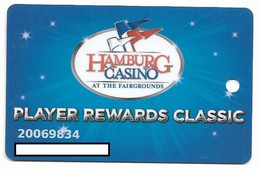 Hamburg Casino At The Fairgrounds, Hamburg, NY, U.S.A., Older Used Slot Or Player's Card,  # Hamburg-1 - Tarjetas De Casino