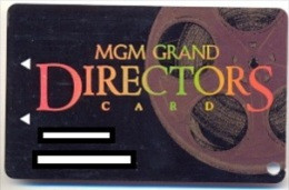 MGM Grand Casino, Las Vegas, NV, U.S.A., Older Used Slot Or Player's Card, Mgm-5 - Casino Cards