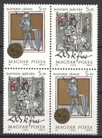 Hungary 1990. Janos Hunyadi, History Of Hungary Nice Set In TETE-BECHE Pairs MNH (**) Michel: 4083-4084 - Varietà & Curiosità