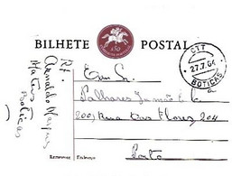 Portugal &  Bilhete Postal, Boticas A Porto 1964 (8868) - Lettres & Documents