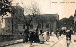 J1402 - GRIGNY - D69 - L'Église - Grigny