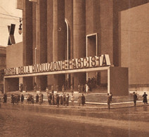 La Mostra Della Rivoluzione Fascista Exhibition Roma 1932-34 Unused Real Photo Postcard. Publisher Adoldo Como Roma - Ausstellungen