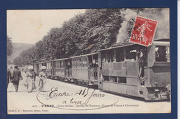 CPA [38] Isère > Vienne Gare Station Chemin De Fer Train Circulé - Vienne