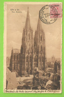 BZ 42 Op Kaart Stempel PMB 1 Op 28/3/21 Naar PROVINS, Getaxeerd (taxe) 2x20cent !! (4260 - OC38/54 Belgische Besetzung In Deutschland