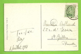 BZ65 (Malmedy) Op Kaart Stempel MALMEDY (4263 - OC55/105 Eupen & Malmédy