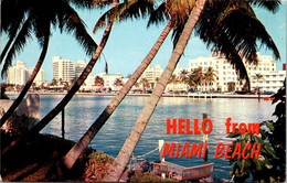 (3 Oø 22) USA Posted To France - Miami Beach - Miami Beach