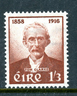 -Ireland-1958-"Tom Clarke" MH (*) - Ungebraucht