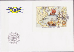 Islande - Island - Iceland FDC 1992 Y&T N°BF13 - Michel N°B13 - EUROPA - FDC