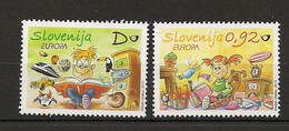 SLOVENIA,SLOWENIEN 2010,EUROPA CEPT ,CHILDREN BOOKS,MNH - 2010