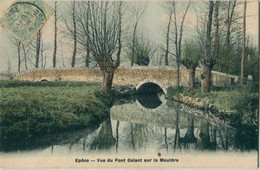78 - Epone : Vue Du Pont Galant Sur La Mauldre - Epone