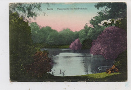 1000 BERLIN - FRIEDRICHSHAIN, Wasserpartie, 1910 - Friedrichshain