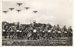 Armée Suisse - Militaire - Schweizer Armee - Cyclistes Et Avions Radfahrer U Flieger Guerre 1939-45 Militaria - Andere & Zonder Classificatie