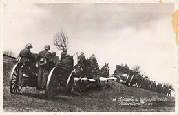 Armée Suisse - Militaire - Schweizer Armee - Artillerie De Campagne 7.5 Cm Feldartillerie  Guerre 1939-45 Militaria - Andere & Zonder Classificatie