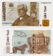 GEORGIA       5 Lari       P-70b       2008       UNC - Georgië