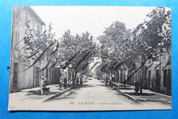 La Seyne Av.Gambetta Feldpost 3-09-15 Hopital N°144 Bis Annexe Seyne Sur Mer (VAR) à St Fons Rhone - War 1914-18