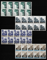 S33591 DEALER STOCK SAN MARINO 1961 MNH Vedute 4v (X 10 SETS) - Collections, Lots & Séries