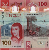 MEXICO        100 Pesos       P-W134       8.5.2020       UNC  [sign. Esquivel - Prefix AJ] - Mexico