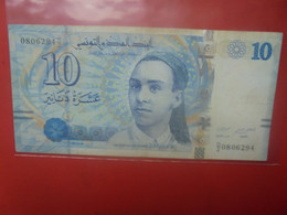 TUNISIE 10 DINARS 2013 Circuler (L.17) - Tunesien