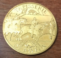 14 BAYEUX TAPISSERIE LES CHEVAUX MDP 2019 MÉDAILLE SOUVENIR MONNAIE DE PARIS JETON TOURISTIQUE MEDALS TOKENS COINS - 2019